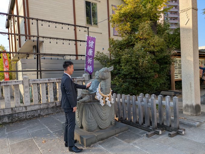 葛飾をさんぽ  亀有香取神社（上千葉）